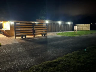 Green Yards ablutions at night